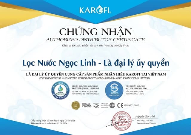 Bộ 3 Lõi Lọc Thô Karofi Smax Pro V (V1 - V2 - V3) Công Nghệ Mới Gấp Đôi Tuổi Thọ